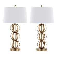  Linx - 29" Metal Table Lamp (Set of 2) - White