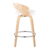 Grotto - 26" Fixed-Height Counter Stool (Set of 2) - Natural Base