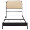 Amherst - Radio Weave Rattan Metal Bed