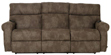  Tranquility - Power Headrest Power Lay Flat Reclining Sofa With DDT / CR3 Heat / Massage / Lumbar - Pewter