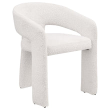  Eudora - Boucle Upholstered Dining Side Chair - Cream