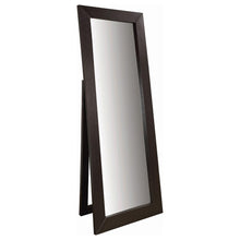  Toga - Wood Standing Floor Mirror - Cappuccino