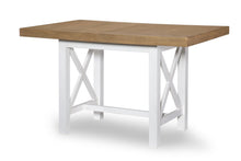  Franklin - Counter Height Table - Harvest Oak / Natural White