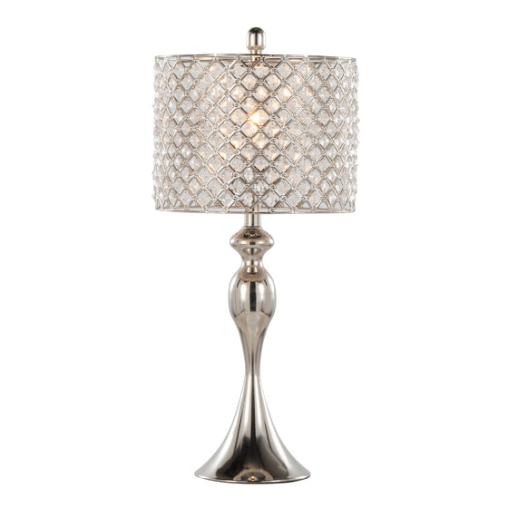 Ashland - 27" Metal Table Lamp (Set of 2) - Pearl Silver