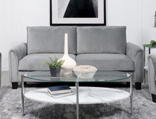  Davis Upholstered Rolled Arm Sofa Grey