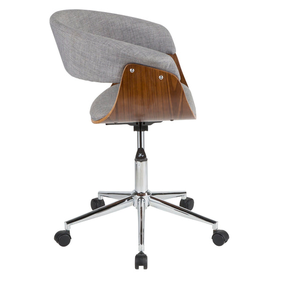 Margarite - Task Chair - Chrome Metal