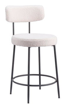  Blanca - Counter Stool (Set of 2) - Ivory