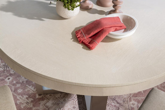 Bliss - Round Dining Table - Soft Cashmere