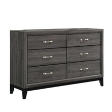  Watson - 6-Drawer Dresser - Gray Oak