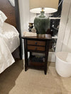 Fenmore - Open Nightstand - Mocha And Distressed Cherry