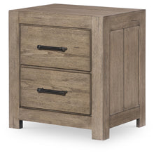  Wyatt - Nightstand - Weathered Stone