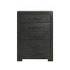 Allan - 5-Drawer Chest - Black