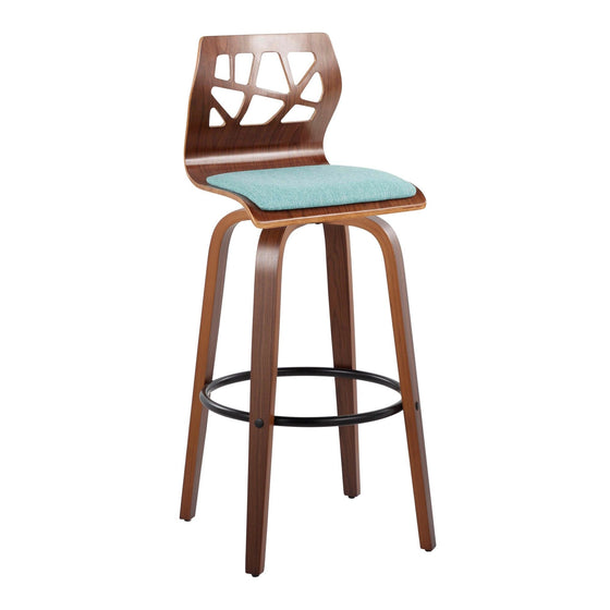 Folia - 30" Fixed-Height Barstool (Set of 2) - Round Base