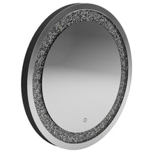  Landar - Round LED Light Wall Mirror - Silver