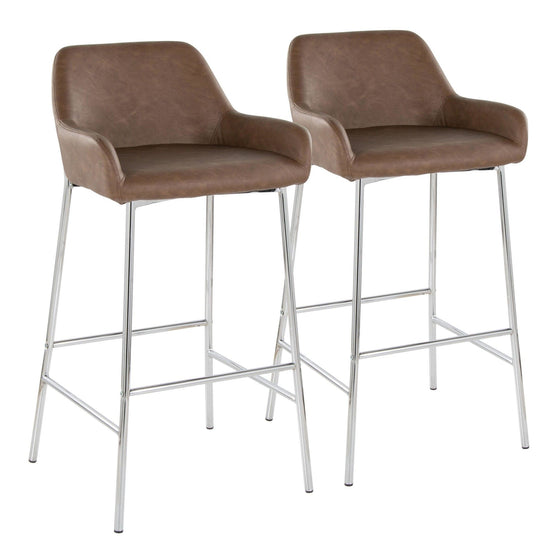 Daniella - Fixed-Height Barstool (Set of 2)