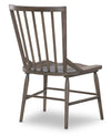 XXX's And OOO's - Windsor Side Chair - Cocoa