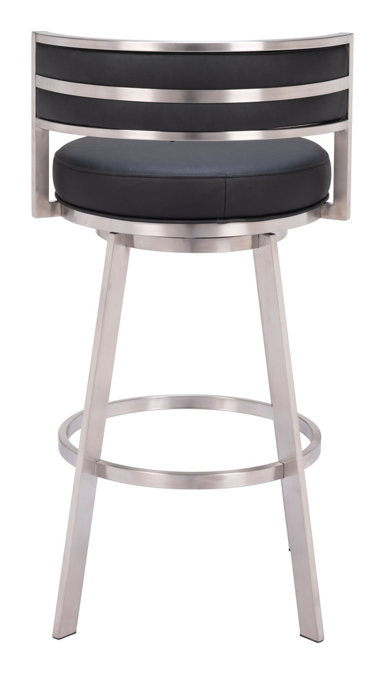 Gimsby - Swivel Barstool - Black