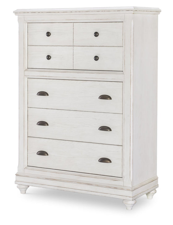 Cottage Park - Drawer Chest - Aged White