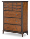 Fenmore - Drawer Chest - Mocha And Distressed Cherry