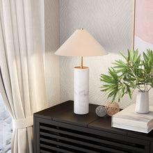  Ciara - Table Lamp - Beige / White