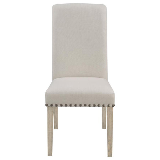 Salem - Fabric Upholstered Dining Side Chair (Set of 2) - Beige