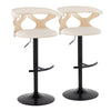 Gardenia - Adjustable Barstool (Set of 2)