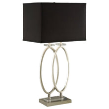  Izuku - Rectangular Shade Table Lamp - Brush Nickel