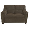 Clementine - Upholstered Padded Arm Loveseat