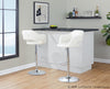 Margarite - Adjustable Barstool With Swivel - Black Metal (Set of 2)