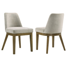  Castlewood - Upholstered Dining Chair (Set of 2) - Brown Oak