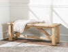 XXX's And OOO's - Wooden Bed Bench