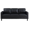 Ruth - Upholstered Track Arm Sofa Set