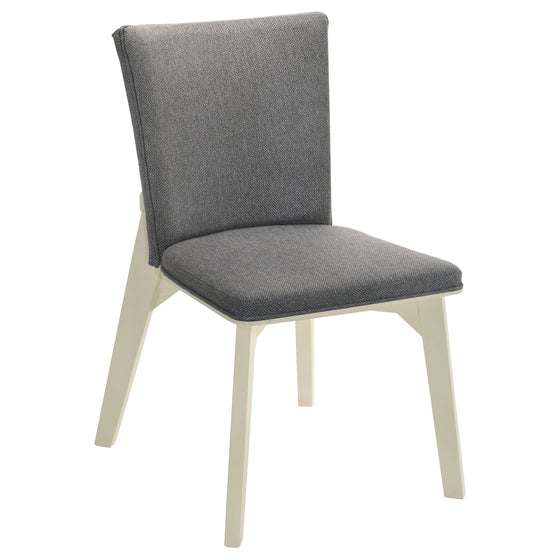 Biloxi - Upholstered Dining Side Chair (Set of 2) - Gray