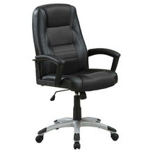  Dione - Upholstered Adjustable Home Office Desk Chair - Black