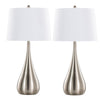 Pebble - 29" Metal Table Lamp (Set of 2)