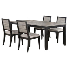  Elodie - Rectangular Extension Leaf Dining Set