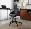 Bacci - Office Chair - Gold Metal Base