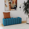 Summer - Fabric Upholstered Tufted Accent Bench