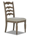 Nashville - Ladderback Side Chair - Gray Taupe