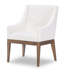  Artisan's Place - Upholstered Host Chair - Vintage Pine Ironwood