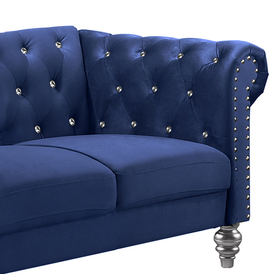 Emma - Crystal Loveseat