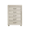 Fort Worth - 5 Drawer Chest - White