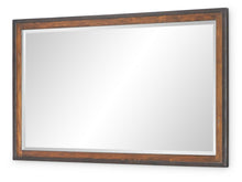  Fenmore - Mirror - Mocha And Distressed Cherry