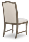 Aberdeen - Upholstred Side Chair - Saddle Brown