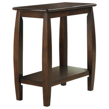  Raphael - 1-Shelf Rectangular Wood Side Table - Cappuccino