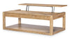 Torrance - Rectangle Lift Top Cocktail Table - Aged Driftwood