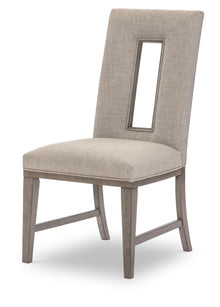  Castalia - Upholstered Side Chair - Slate Stone