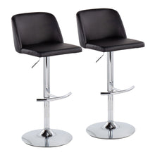  Toriano - Bar Stool With Footrest Set