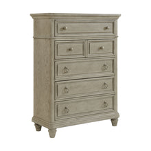  Whit-Ash - 5-Drawer Chest - Light Gray