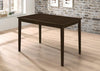 Guillen - 5 Piece Rectangular Dining Table Set - Cappuccino